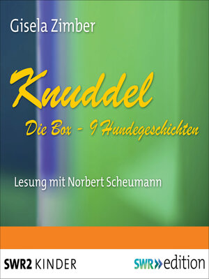 cover image of Knuddel--Die Box mit 9 Hundegeschichten